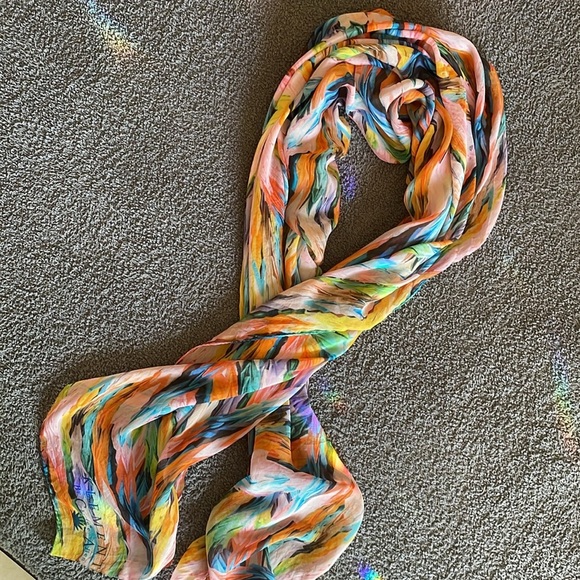 KLEMENTS LONDON 100% Silk Scarf – Artist Charlotte Allen - Picture 7 of 13